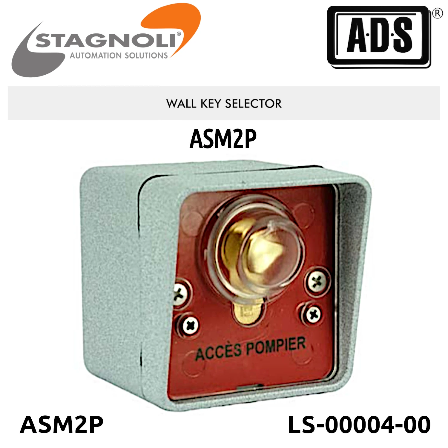 SELECTOR PARA PARED DE ALUMINIO2 MICRO P/BOMB MARCA STAGNOLI MOD.ASM2P
